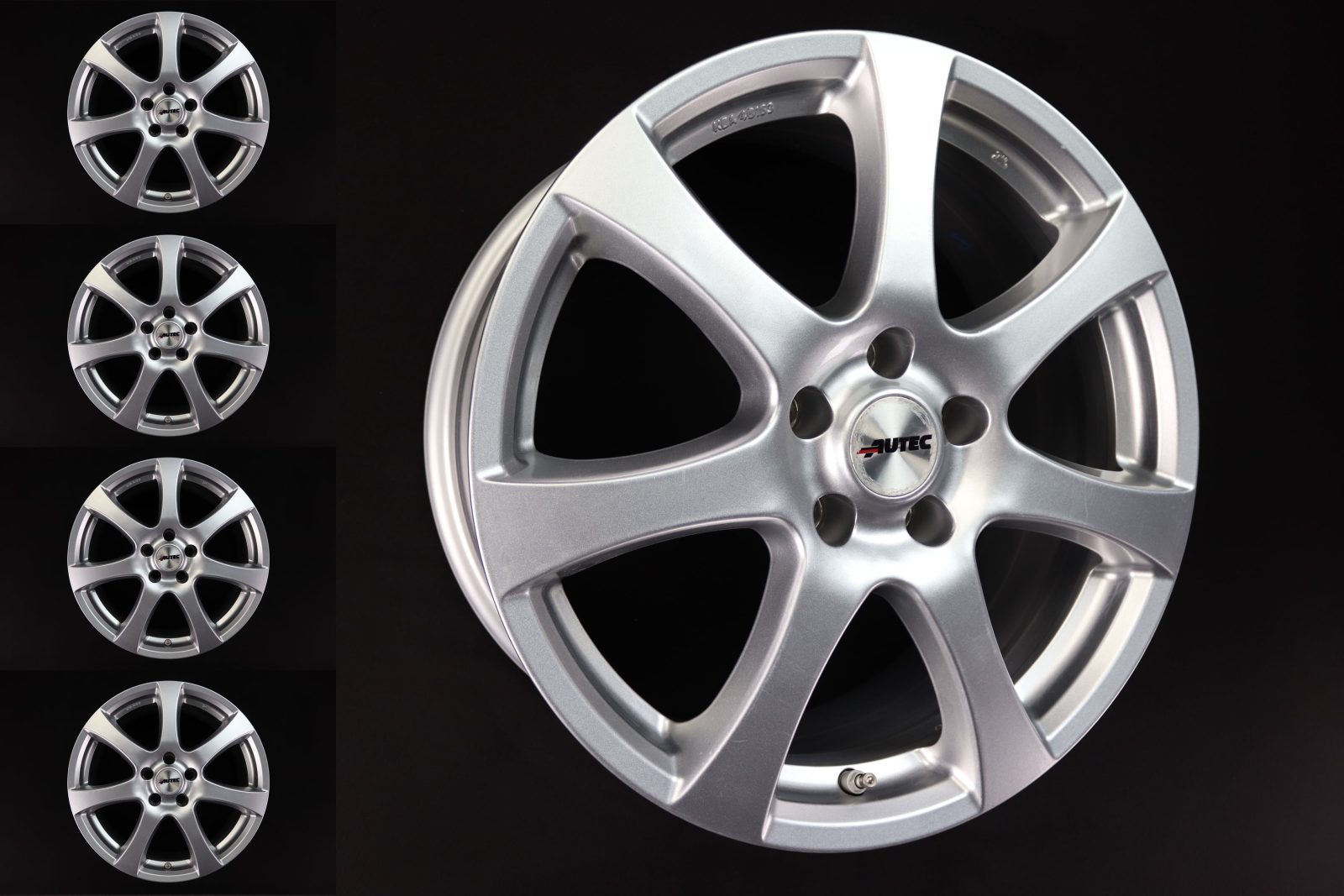 Meinikreifen Onlineshop bietet Ihnen Audi Ford Seat Skoda VW 18 Zoll Alufelgen Autec 8Jx18 ET38 5x112