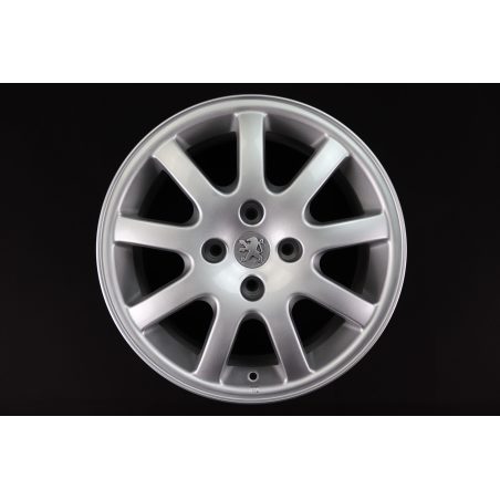 Meinikreifen Onlineshop bietet Ihnen Original Peugeot 206 16 Zoll Alufelgen Ouragan 6,5Jx16 ET28 4x108