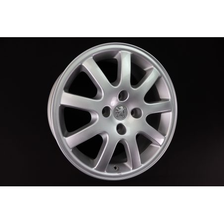 Meinikreifen Onlineshop bietet Ihnen Original Peugeot 206 16 Zoll Alufelgen Ouragan 6,5Jx16 ET28 4x108