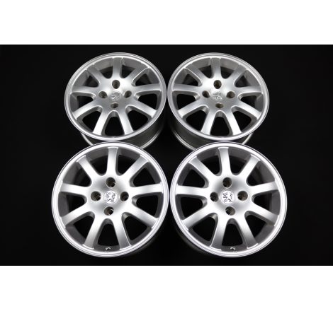 Meinikreifen Onlineshop bietet Ihnen Original Peugeot 206 16 Zoll Alufelgen Ouragan 6,5Jx16 ET28 4x108