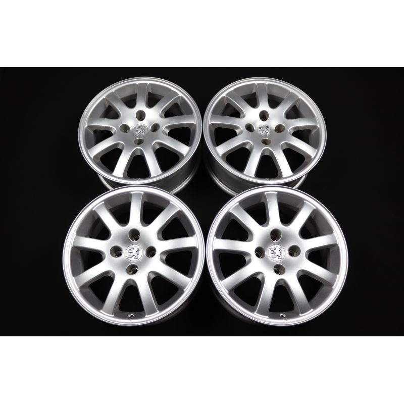 Meinikreifen Onlineshop bietet Ihnen Original Peugeot 206 16 Zoll Alufelgen Ouragan 6,5Jx16 ET28 4x108